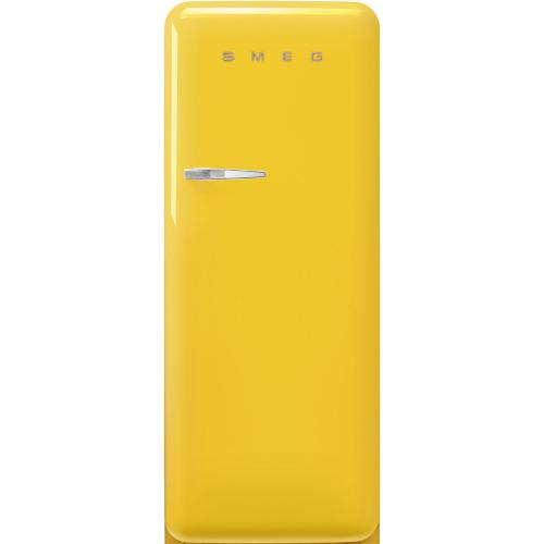 Smeg FAB28RYW6 Frigocongelatore Libera installazione | Classe C | Giallo, Porta destra, Monoporta 150 cm