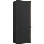Smeg FA8005LAO6 Frigocongelatore | Libera installazione | Classe energetica D | Design retrò, Porta sinistra, Colore antracite