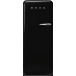 Smeg FAB28LBL6 Frigocongelatore | Libera installazione | Classe energetica C | Nero, Porta sinistra, Monoporta 150 cm