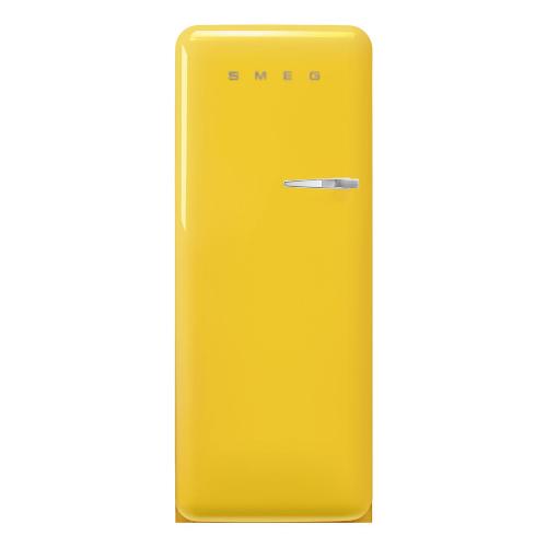 Smeg FAB28LYW6 Frigocongelatore Libera installazione | Classe C | Giallo, Porta sinistra, Monoporta 150 cm
