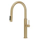 Gessi GESSI 316 Acqua Filtrata Brass Brushed PVD - 60822#727 Miscelatore Lavello | Ottone Spazzolato Pvd, Funzione acqua filtrata integrata, Tre vie acqua calda/fredda/filtrata