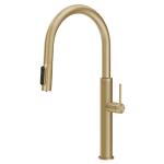 Gessi GESSI 316 Acqua Filtrata Brass Brushed PVD - 60824#727 Miscelatore Lavello | Ottone Spazzolato Pvd, Funzione acqua filtrata integrata, Tre vie acqua calda/fredda/filtrata