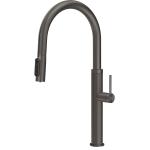 Gessi GESSI 316 Acqua Filtrata Black Metal Brushed PVD - 60826#707 Miscelatore Lavello | Nero Metal Spazzolato Pvd, Funzione acqua filtrata integrata, Tre vie acqua calda/fredda/filtrata