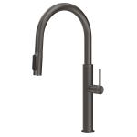 Gessi GESSI 316 Acqua Filtrata Black Metal Brushed PVD - 60824#707 Miscelatore Lavello | Nero Metal Spazzolato Pvd, Funzione acqua filtrata integrata, Tre vie acqua calda/fredda/filtrata