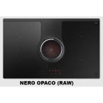 elica NIKOLATESLA ONE EVO RAW BR/A/83 - PRF0203698 Piano cottura a induzione con cappa aspirante integrata Incasso | Classe A+ | Piano a induzione con cappa integrata, larghezza 83 cm, vetroceramica nero, portata 620 m³/h