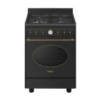 Smeg CO60GMAN2 Cucina Libera installazione | Classe A | 4 fuochi, Ampio forno, Finitura antracite