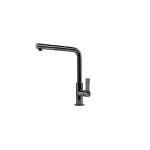 Foster Omegaplus Gun Metal - 8498856 Miscelatore Lavello | monocomando, Canna girevole e bocca estraibile, Canna girevole, Base d'appoggio 50 mm
