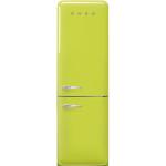 Smeg FAB32RLI6 Frigocongelatore | Libera installazione | Classe energetica D | Verde Lime, Porta destra, Combinato Total No Frost 192 cm