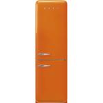 Smeg FAB32ROR6 Frigocongelatore | Libera installazione | Classe energetica D | Arancio, Porta destra, Combinato Total No Frost 192 cm