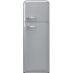 Smeg FAB30RSV6 Frigocongelatore | Libera installazione | Classe energetica D | Silver, Porta destra, Doppia porta 172 cm