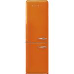 Smeg FAB32LOR6 Frigocongelatore | Libera installazione | Classe energetica D | Arancio, Porta sinistra, Combinato Total No Frost 192 cm