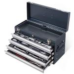 Kraftwerk Tools 206.100.000 Cassettiera di utensili Basic-Line, 1/4" + 1/2", 100 pz.