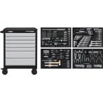 Kraftwerk Tools 102.107.203 LT LINE Carrello da officina LT700, 7 cassetti, 337-pz.