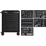 Kraftwerk Tools 102.107.BLK1 BT LINE Carrello da officina BT700s, 7 cassetti, 194 pzi.