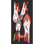 Kraftwerk Tools 105.401.023 Pinza a serraggio / cesoia per lamiera 4pz. Inlay 20x40