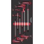 Kraftwerk Tools 105.401.031 PRO LINE EVA3 Giravite con impugnatura a T esagonale 20x40 7 pz.