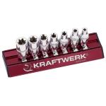 Kraftwerk Tools 120099 7pz - Set inserti TX MAGALU tamper res. 1/4''