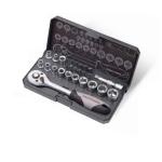 Kraftwerk Tools 204.100.000 Set di chiavi a bussola, Basic, 1/4", 26 pz.
