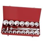 Kraftwerk Tools 2053 21pz-  Set chiavi a bussola 1''