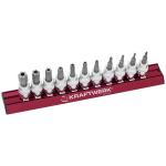 Kraftwerk Tools 205399 11pz- Set MAGALU di chiavi a bussola giravite TX tamper 3/8