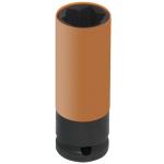 Kraftwerk Tools 302.000.021 Chiave a bussola tipo lungo a macchina 1/2'' 21 mm