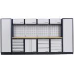 Kraftwerk Tools 3964F-EX Parete d'officina MOBILIO-EX a 6 elementi. Faggio