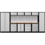 Kraftwerk Tools 3964K-H284S5H-K4 Mobilio 6 combi, anta a libro, armadio alto, faggio