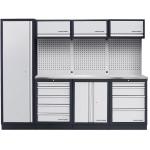 Kraftwerk Tools 3964BIX Parete d'officina MOBILIO a 4 elementi - Inox.