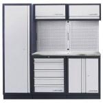 Kraftwerk Tools 3964AIX Parete d'officina MOBILIO a 3 elementi - Inox.