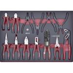 Kraftwerk Tools 4902-03 13pz- Assort. EVA per cassetto pinze e tronchesi