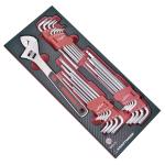 Kraftwerk Tools 4903-27 Ass. mod. EVA3 Chiavi TX/INBUS 29pz.