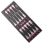 Kraftwerk Tools 4903-04 19pz- Ass. modulabile di bussole lunghe e corte EVA3