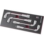 Kraftwerk Tools 4903-30 Ass. mod. EVA3 Chiavi a pipa 20-24mm 4pz.