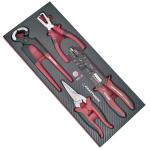 Kraftwerk Tools 4903-28 Ass. mod. EVA3 Pinze/forbici 4pz.