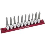 Kraftwerk Tools 335099 11pz- Set MAGALU di chiavi a bussola giravite lunghe  TX 1/2