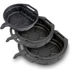 Kraftwerk Tools 30624-26 Set di vaschette raccogliolio 3-pz.