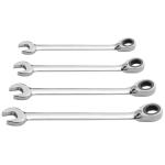 Kraftwerk Tools 3404-50 4-pz. Set CLICKRAFT reversibili 10-19 mm