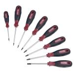 Kraftwerk Tools 4166 Serie di giraviti TX con foro ERGOKRAFT, 8 pz.