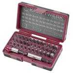 Kraftwerk Tools 3795 38pz- Box con inserti TX+PH + portainserti Q.R.