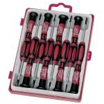 Kraftwerk Tools 3178 Serie di giraviti di precisione, TX+ tamper, 8 pz.