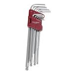 Kraftwerk Tools 3604 Serie chiavi maschio esagonali ballpoint 1.5-10 mm, 10 pz.