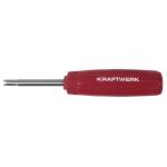 Kraftwerk Tools 3238 Utensile per avvitare la valvola di coppia, 0.25 Nm
