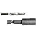 Kraftwerk Tools 3784-M6 Inserto filettato per viti senza testa, M6