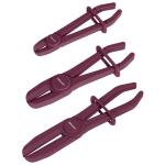 Kraftwerk Tools 31123 Set di 3 morsetti per tubi