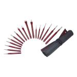 Kraftwerk Tools 1374 17pz- Set completo cacciaspine + scalpelli verniciati