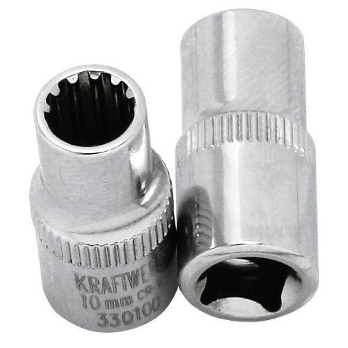 Kraftwerk Tools 330130 1/2'' Chiave a bussola COMBI 13mm
