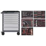 Kraftwerk Tools PRO LINE 102.117.110 BT700 Carrello da officina, 7 cassetti, PRO, 278-pz.