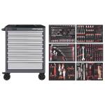 Kraftwerk Tools PRO LINE 102.118.108 BT700 Carrello da officina, 8 cassetti, PRO, 279-pz.