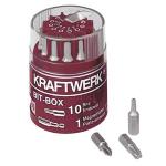 Kraftwerk Tools 2780 11pz-  1/4'' Box inserti TX+PZ+EX