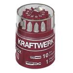 Kraftwerk Tools 2783 11pz-  1/4'' Box inserti TX+PZ+PH+EX